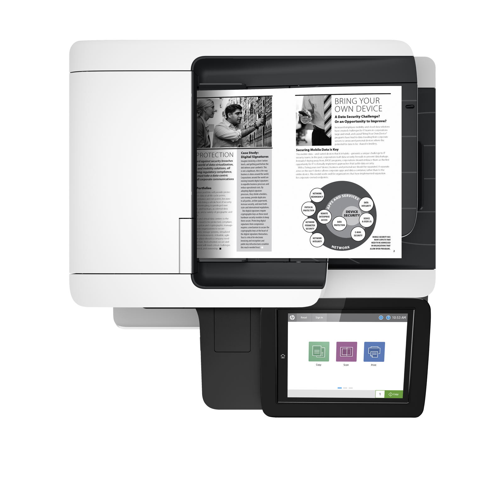 HP LaserJet Managed MFP E52645dn