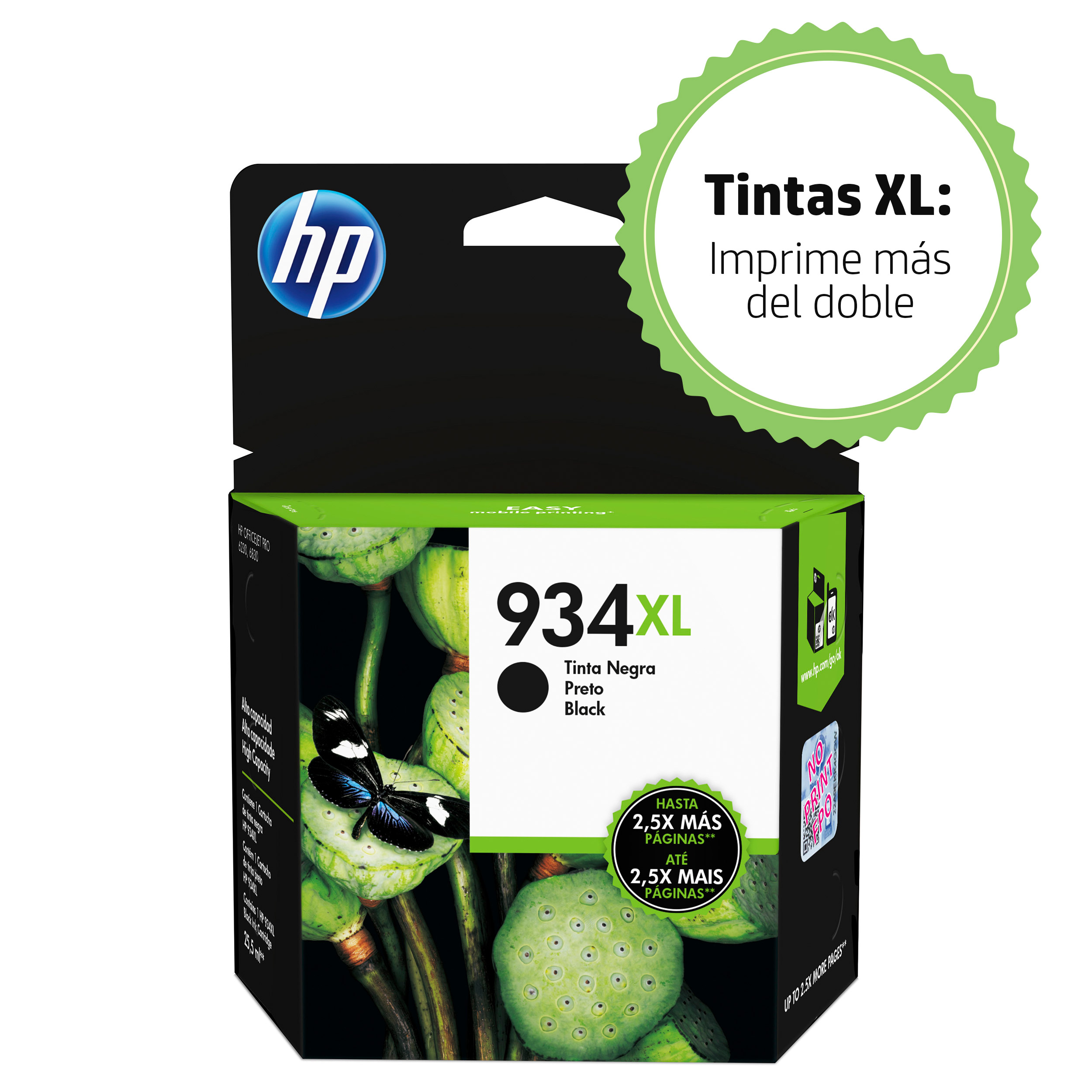 HP 934XL Black Ink Cartridge