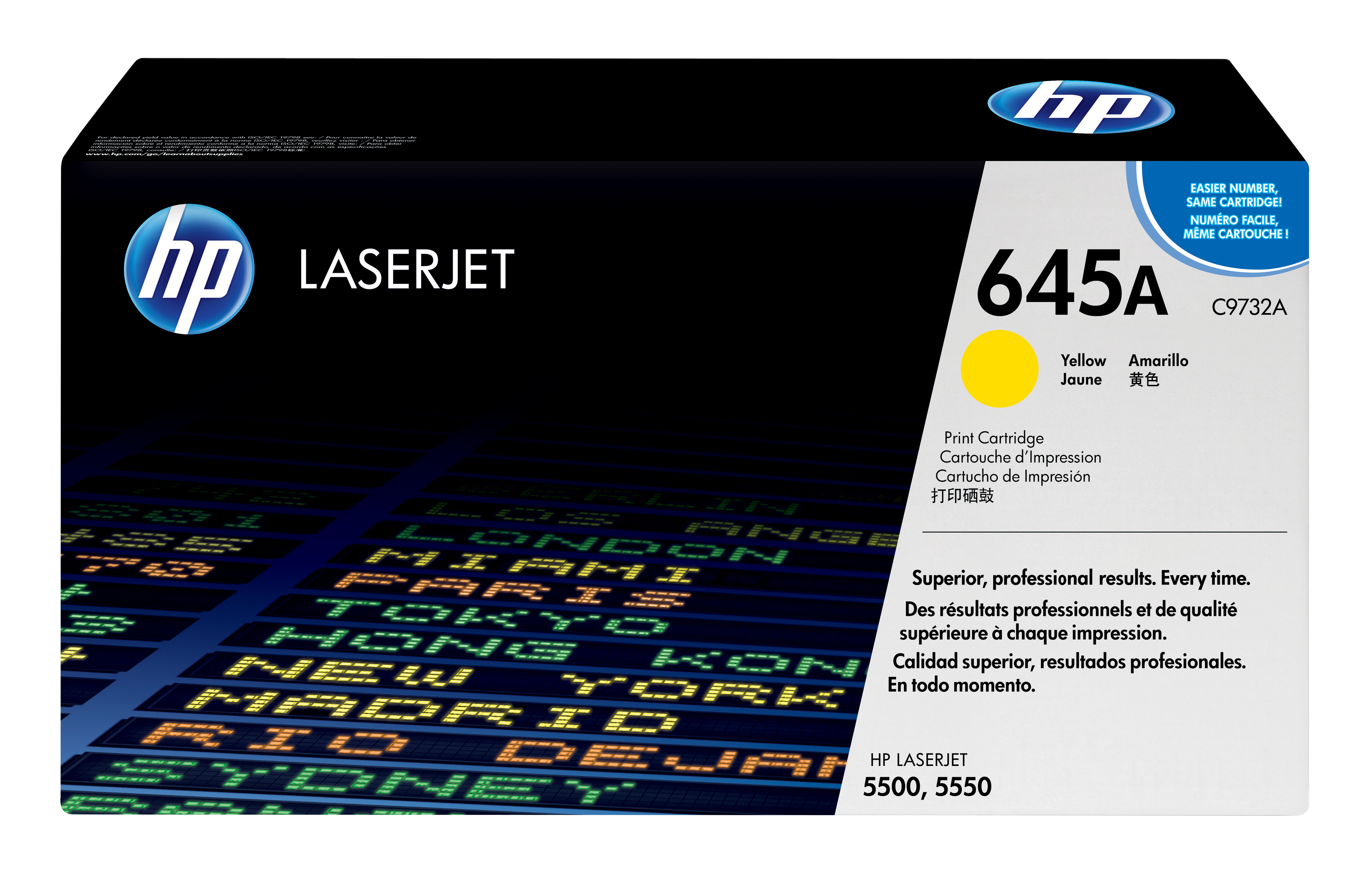 HP Clj 5500 Yellow Print Cartridge