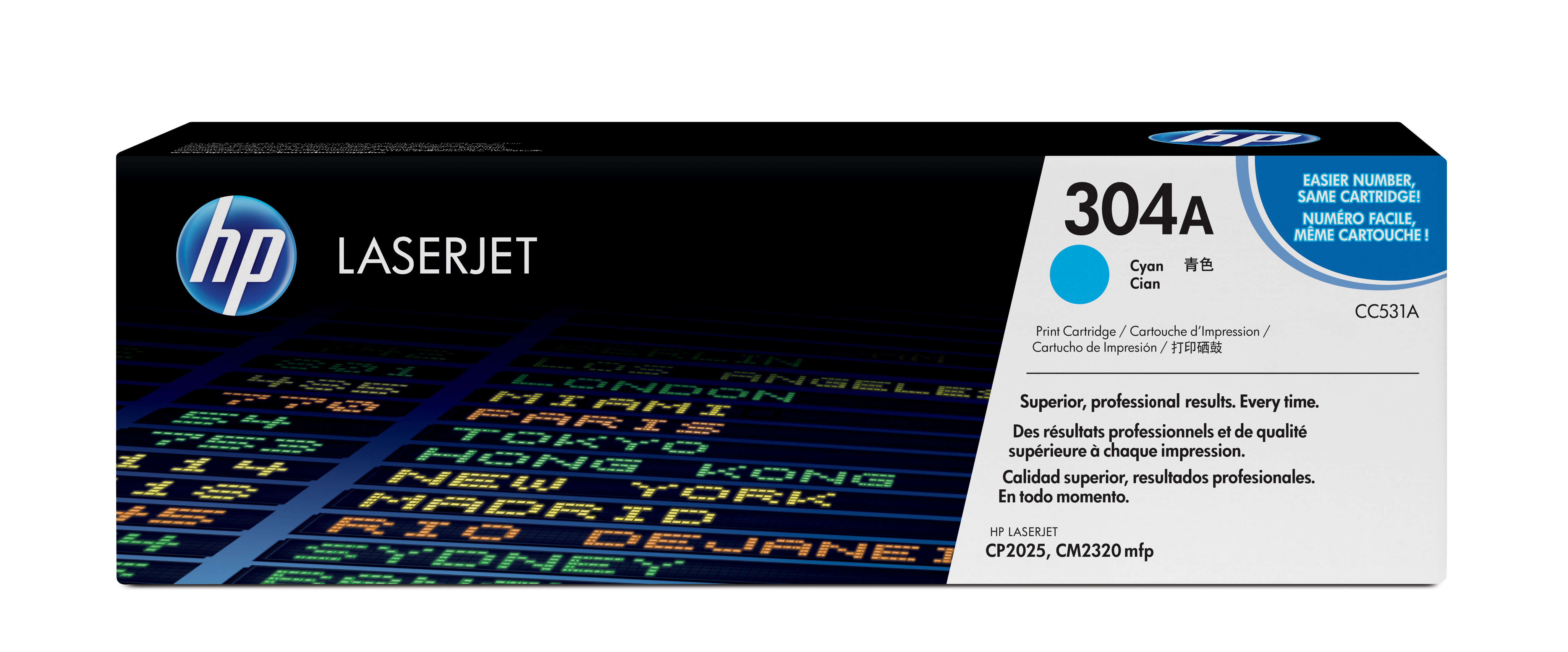 Hewlett Packard Toner Cian CP2025