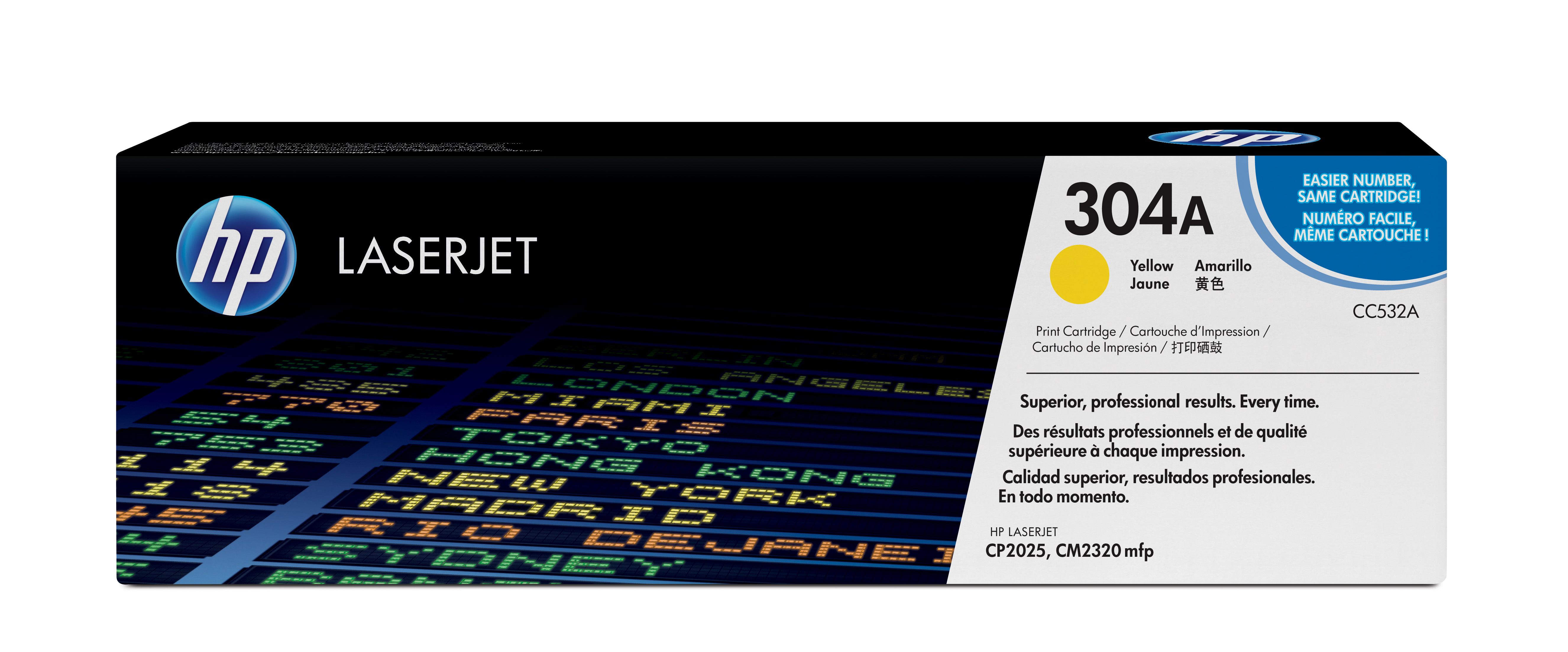 Hewlett Packard Toner Yellow CP2025