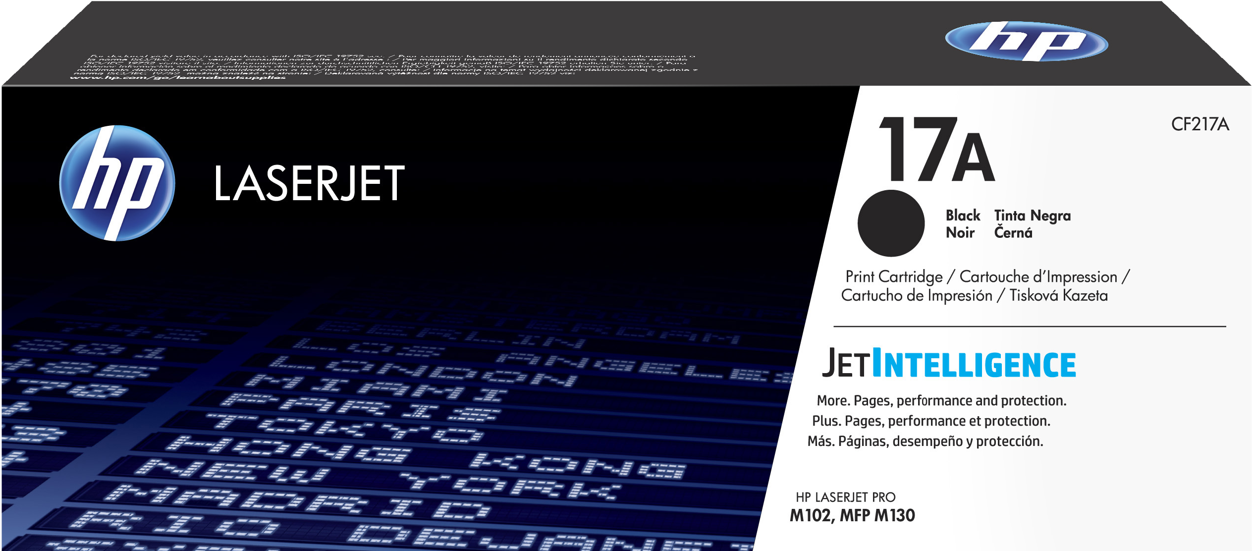 HP 17A Black LaserJet Toner