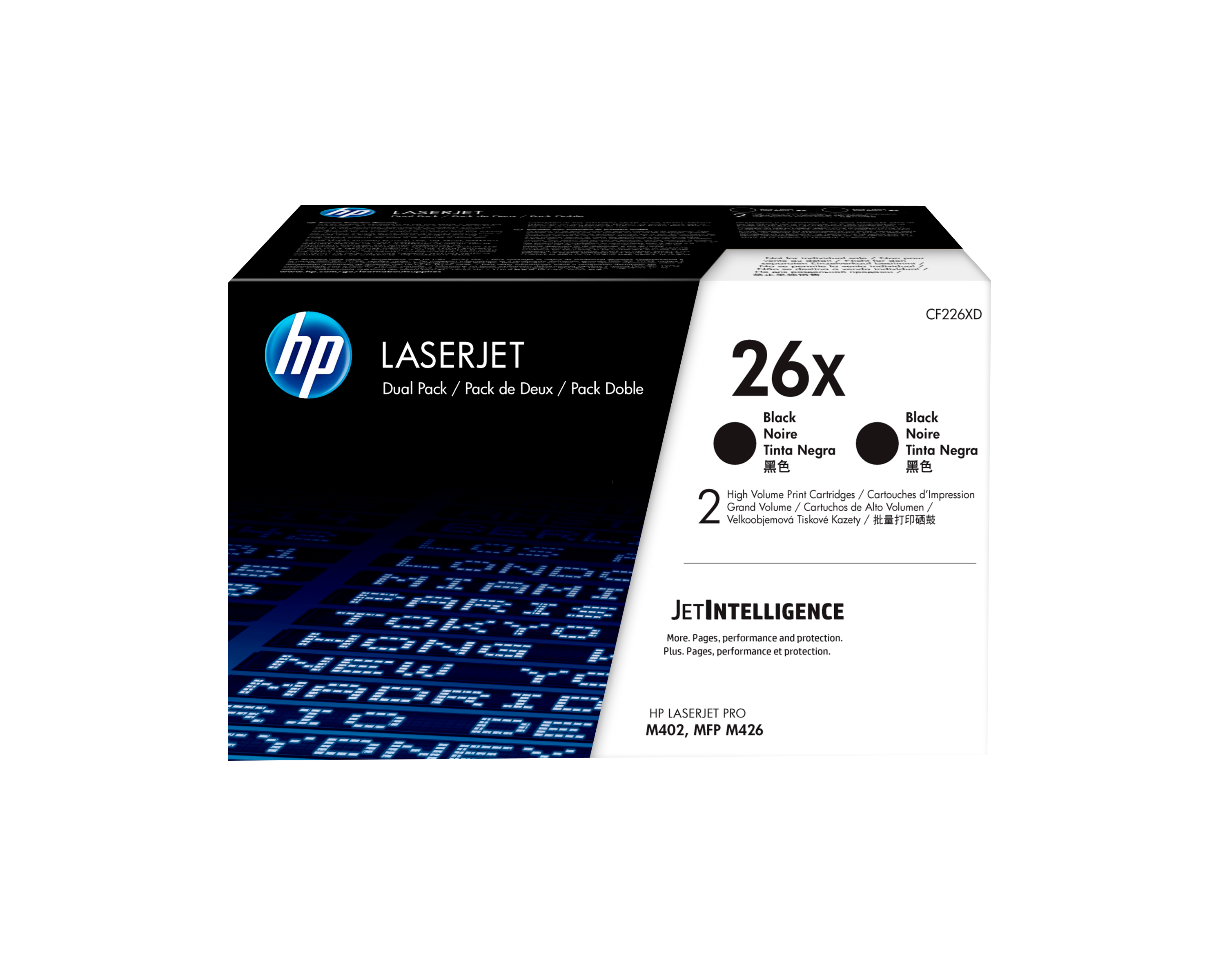 HP 26X Hc Black LaserJet Dual Toner