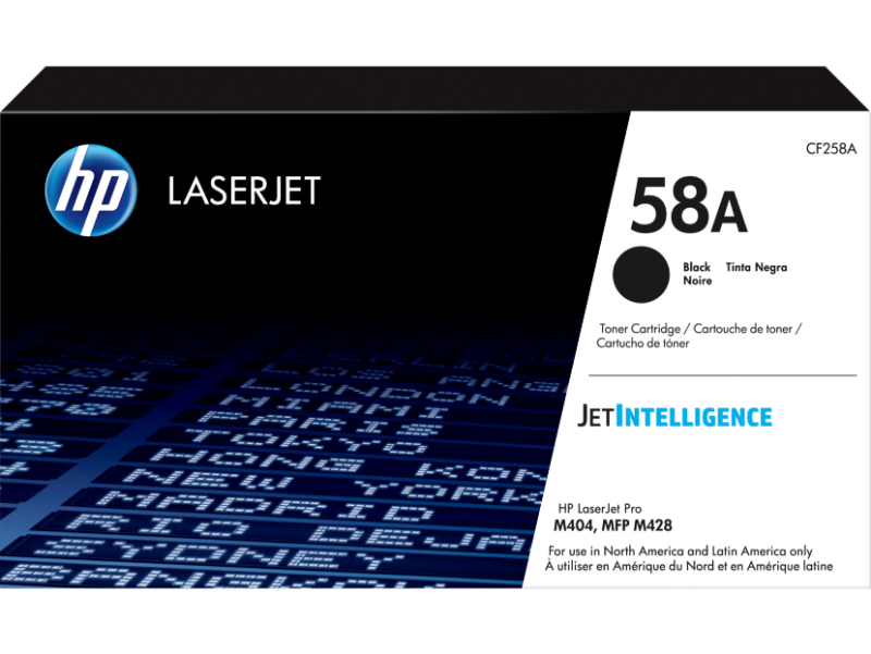 HP 58A Black Toner Cartridge