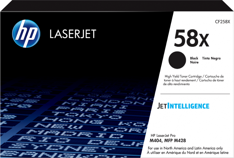 HP 58X Black Toner Cartridge