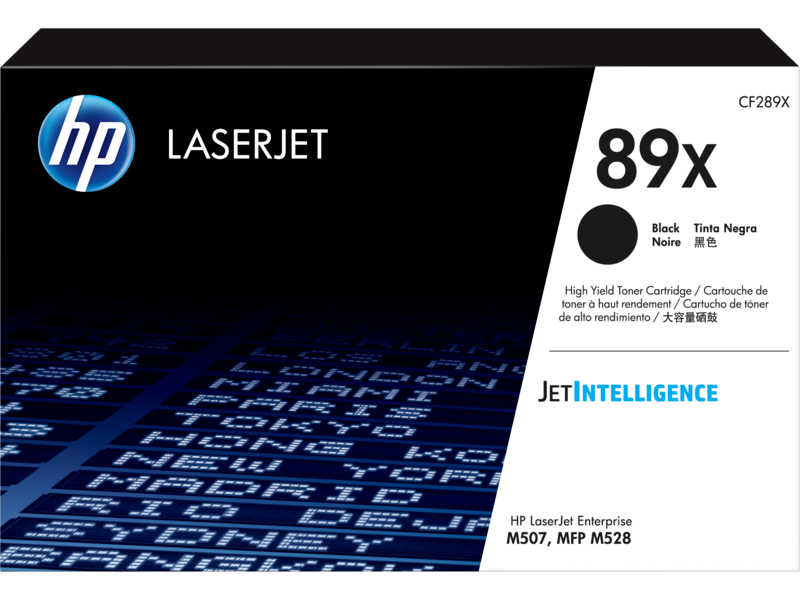 HP 89X High Yield Black LaserJet Toner Cartridge
