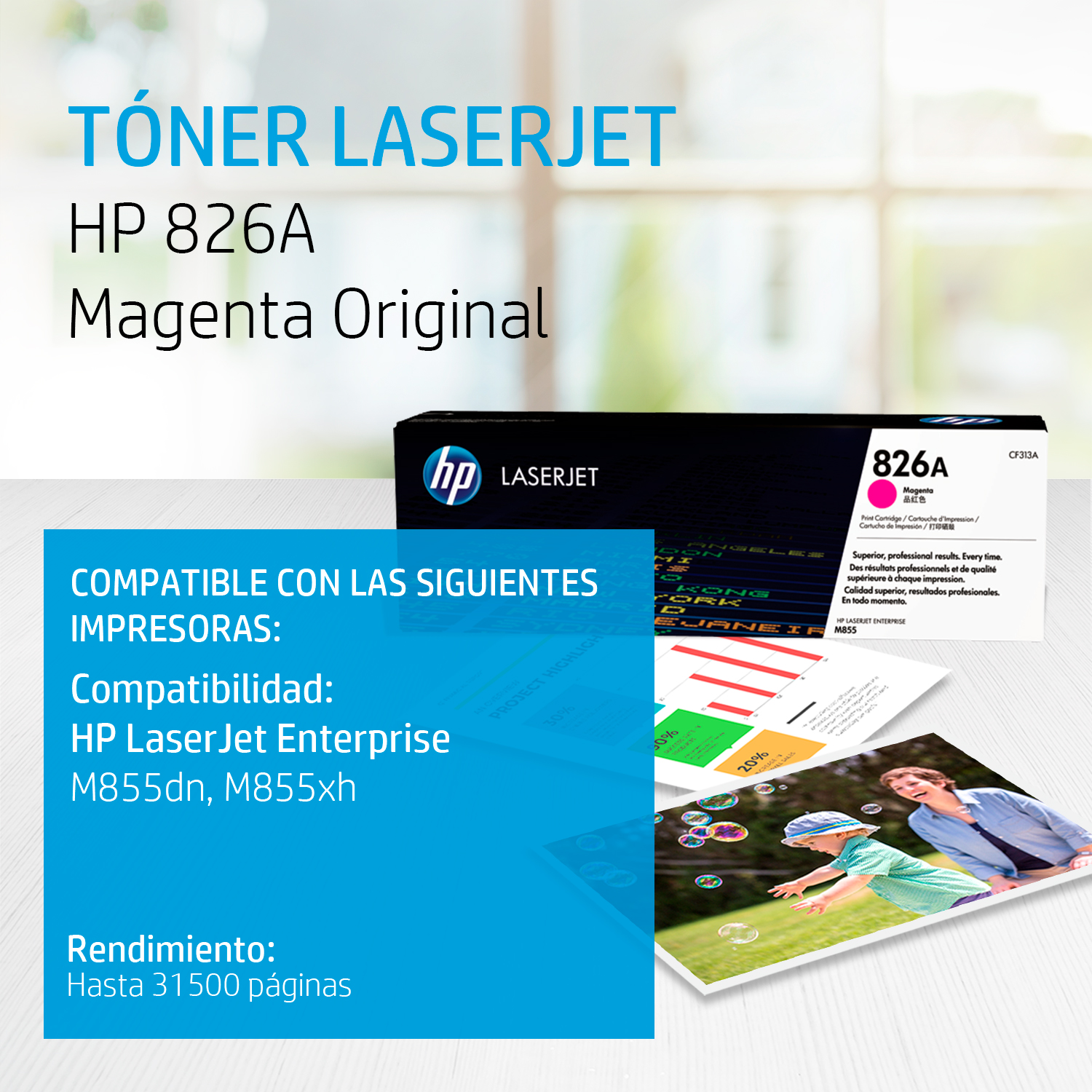 HP Toner HP 826A