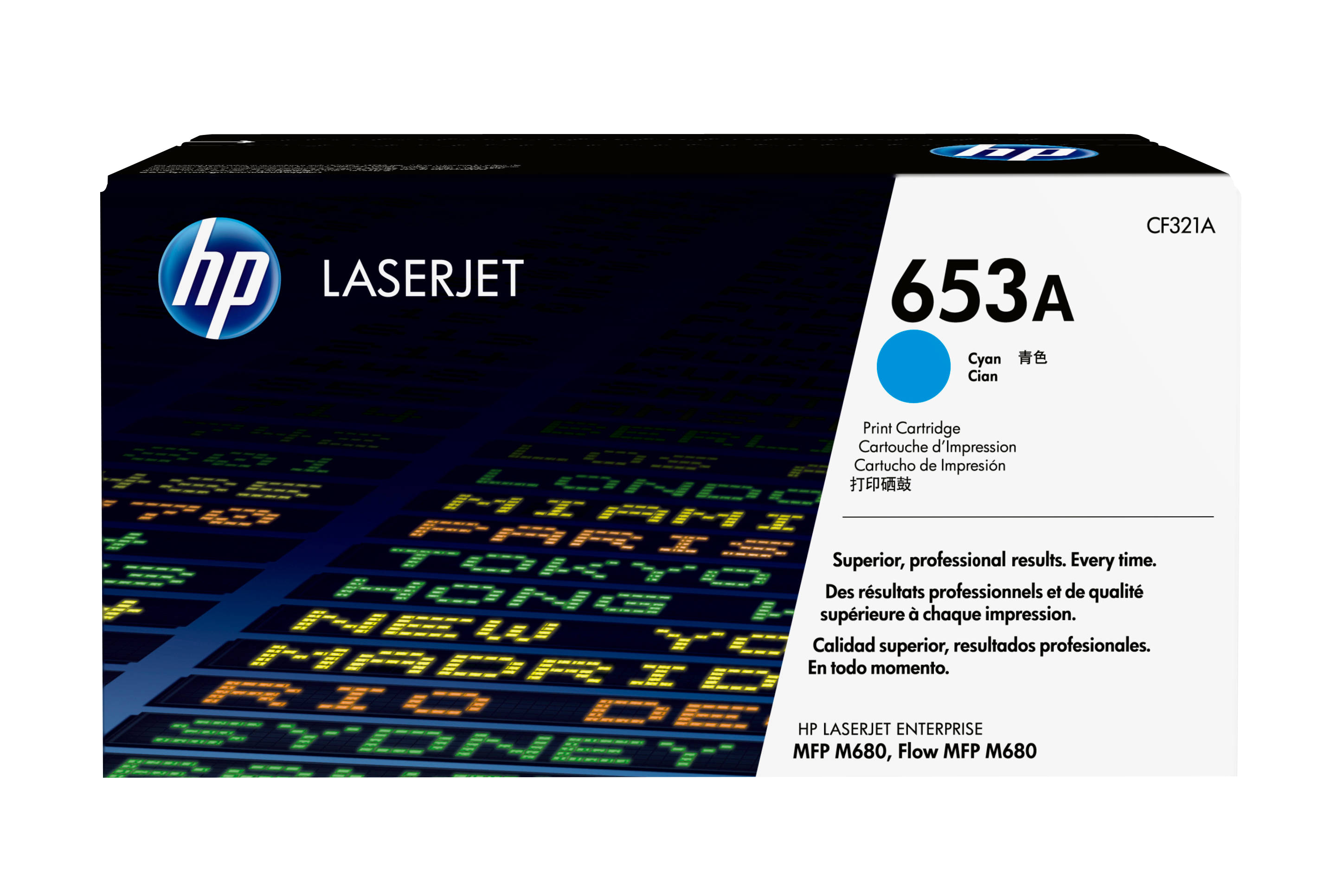 HP Toner HP 653A Cyan