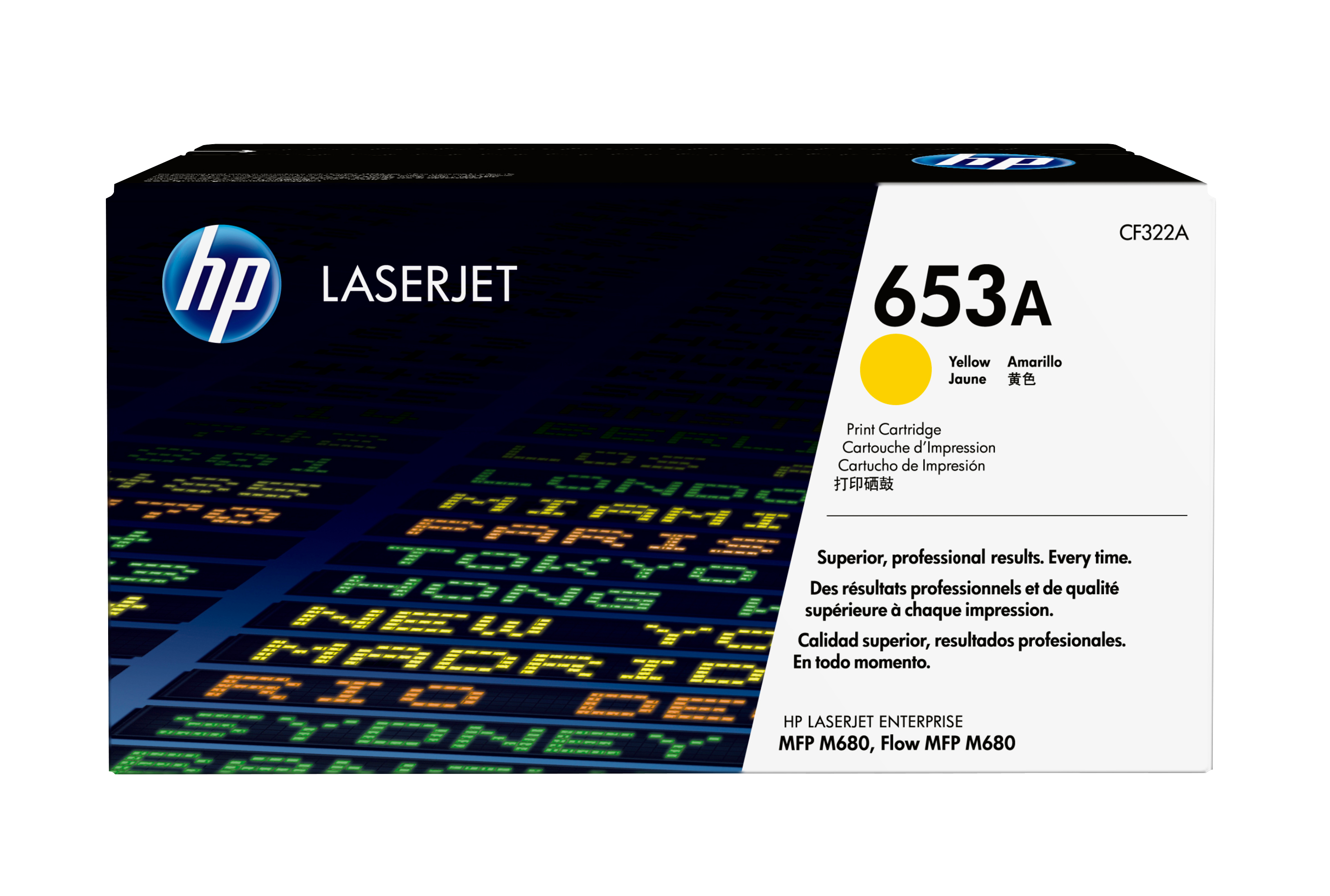 HP Toner HP 653A Yellow