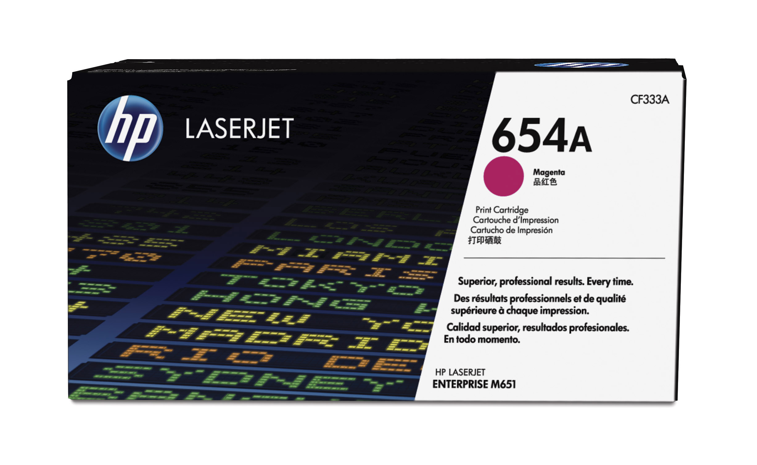 HP Toner HP 654A Magenta