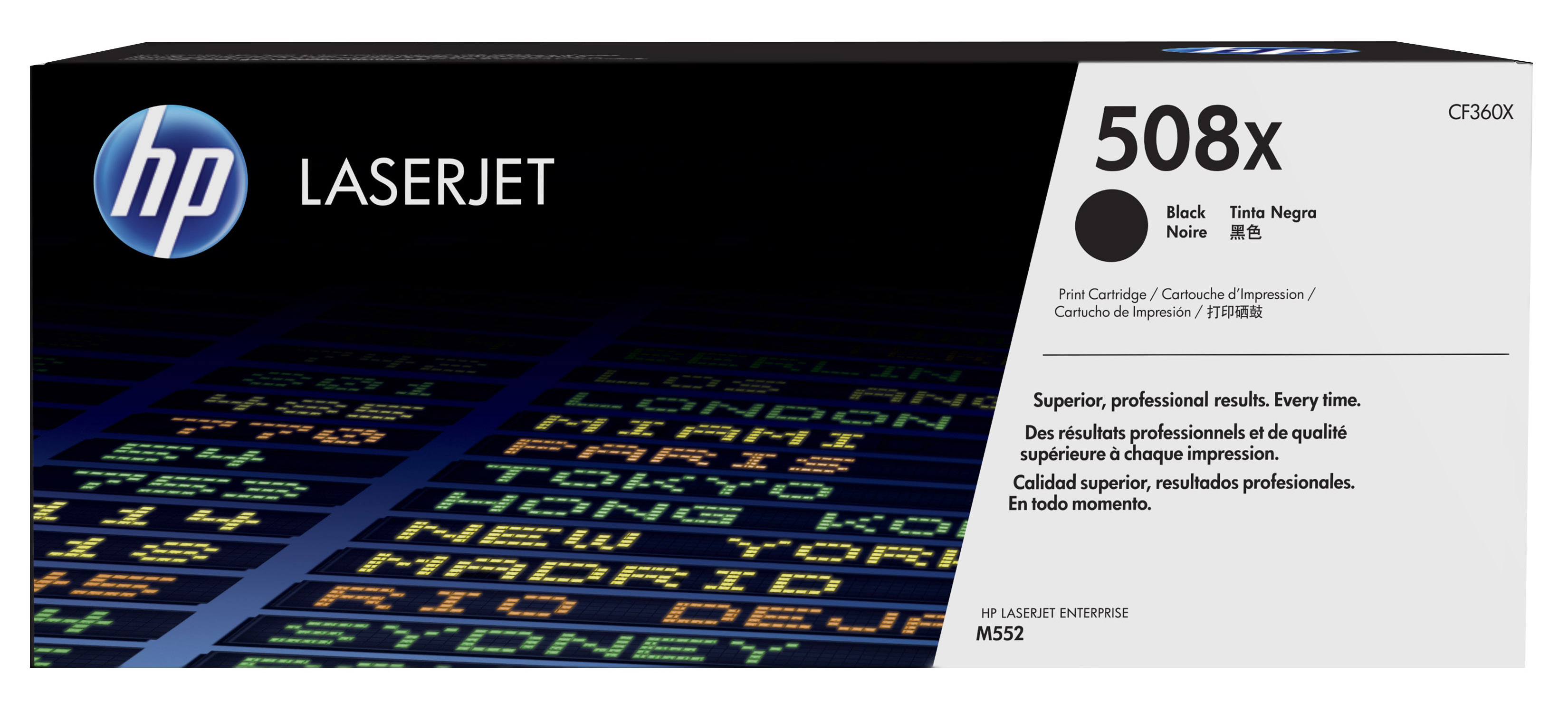 HP 508XBlack Original LaserJet Toner Cartridge