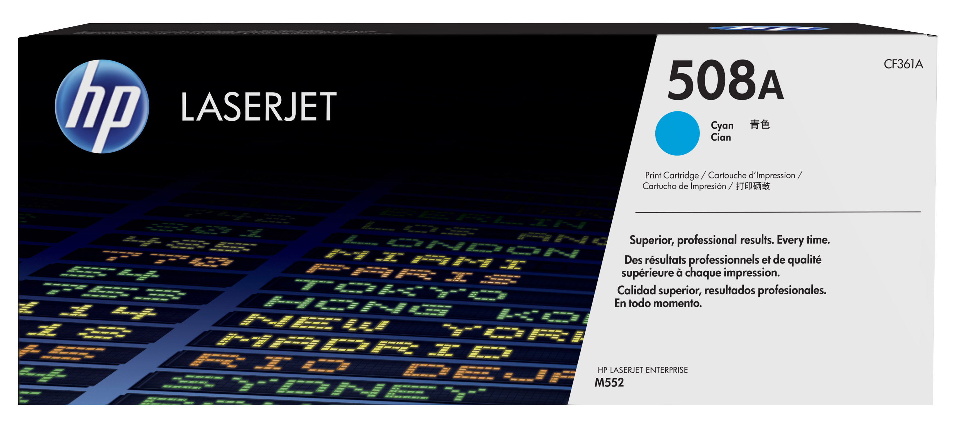 HP 508A Cyan Original LaserJet Toner Cartridge