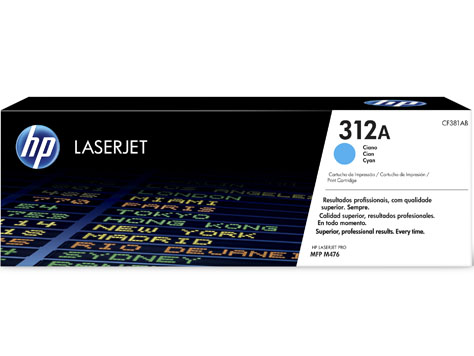 HP Toner HP312A Cyan