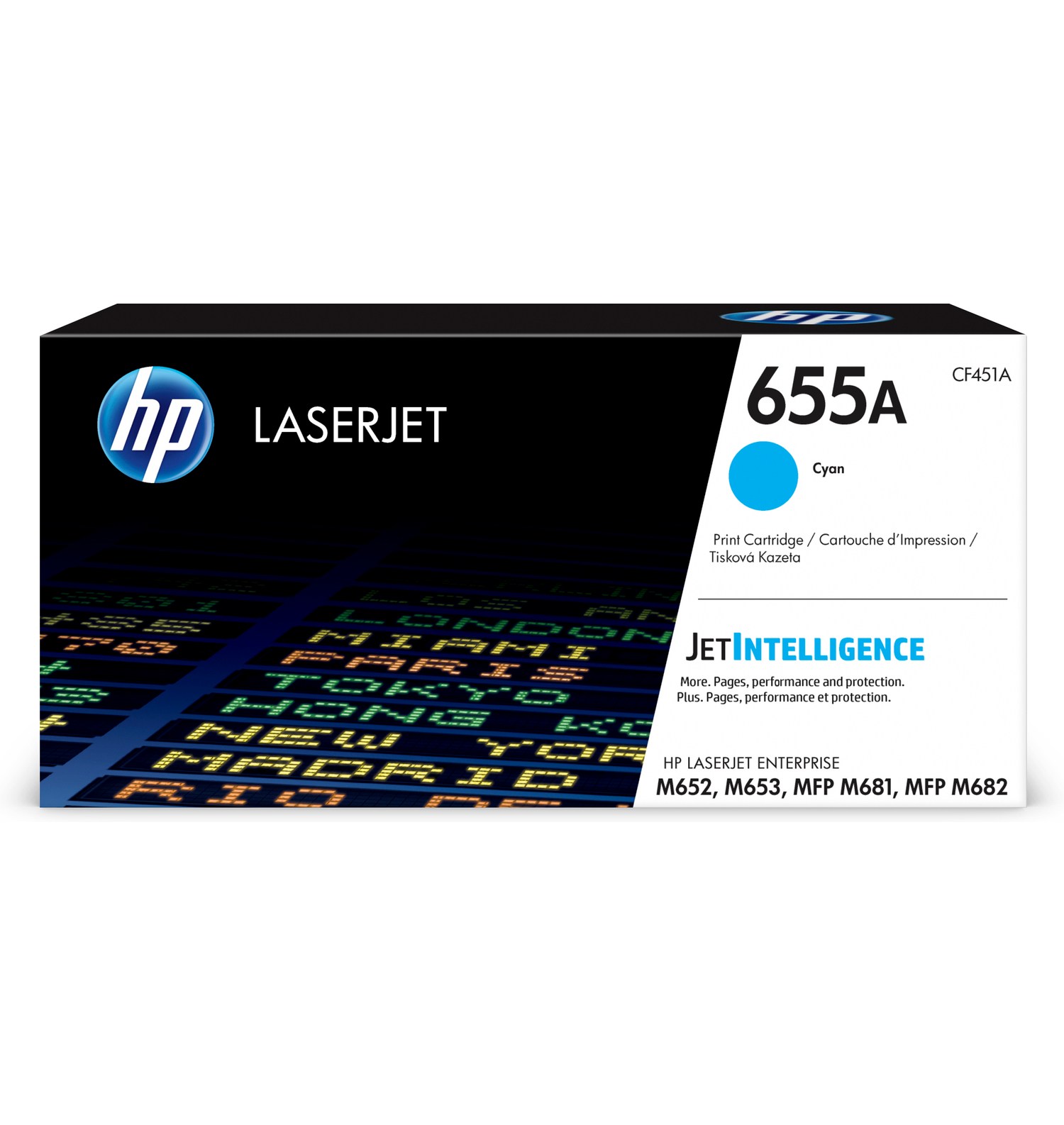 HP 655A Cyan Toner