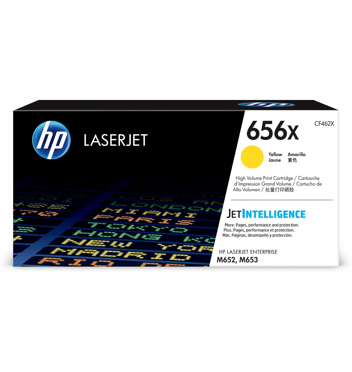 HP 656X Yellow Toner