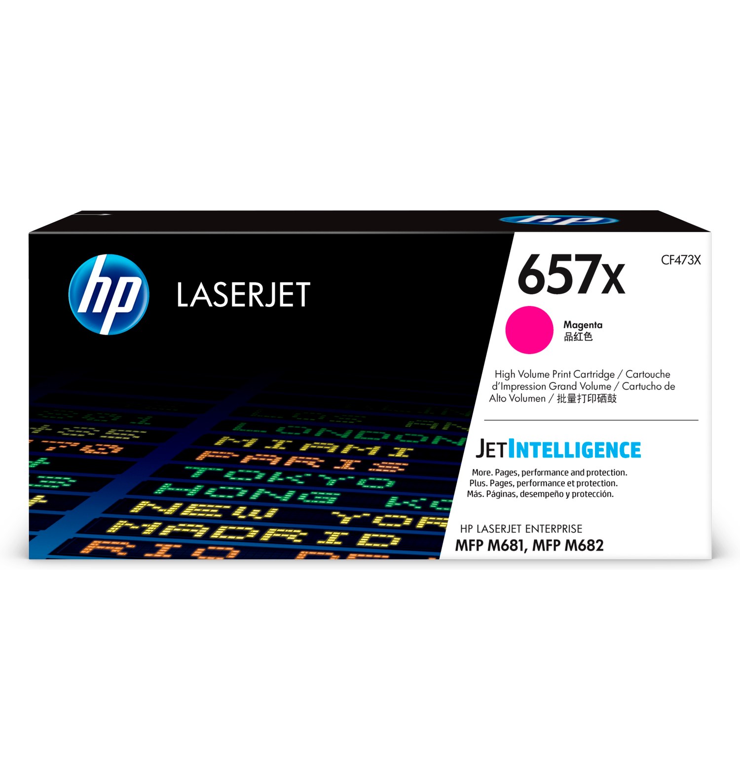 HP 657X Magenta Toner