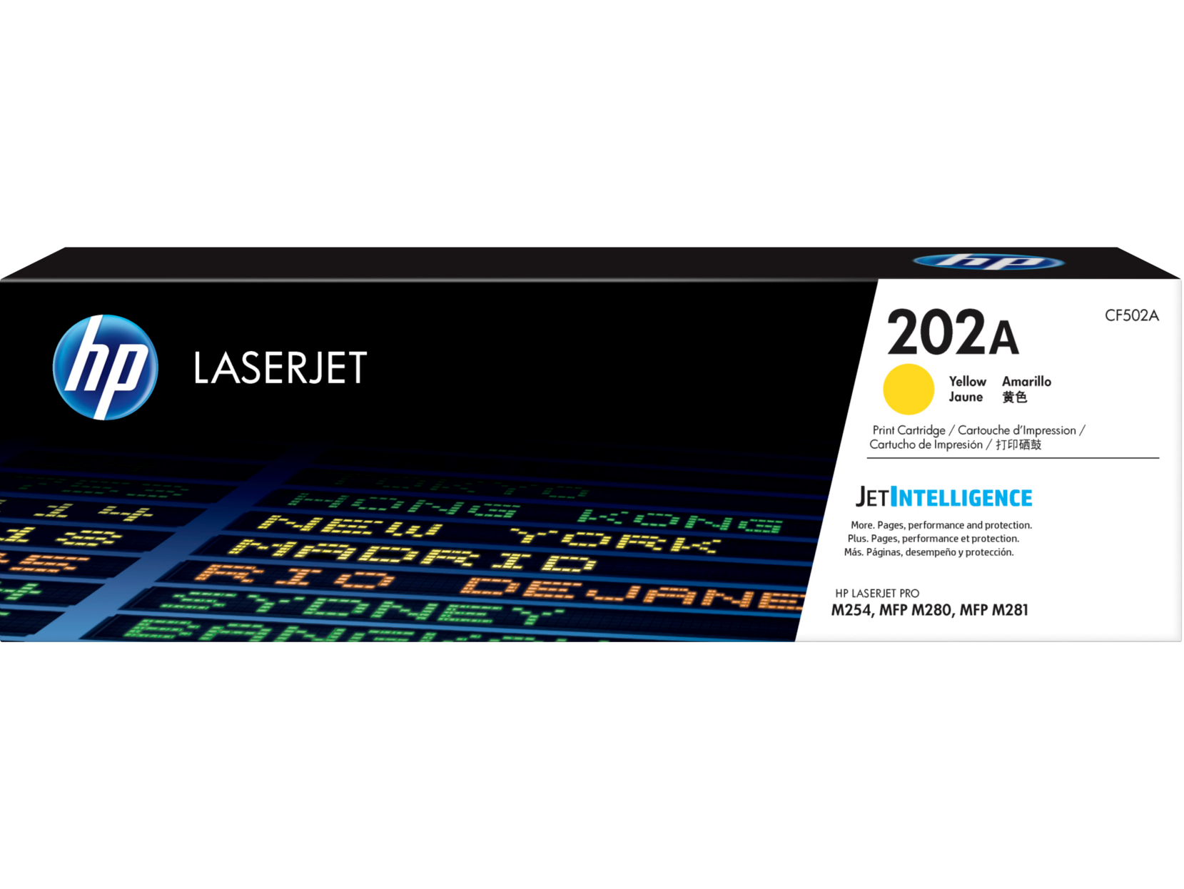 HP 202A Yellow Toner Cartridge