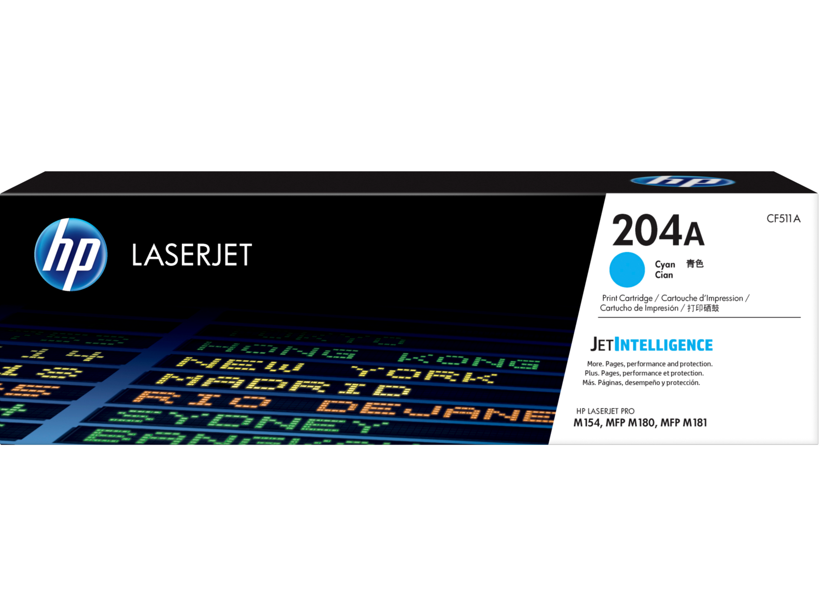 HP 204A Cyan Toner Cartridge