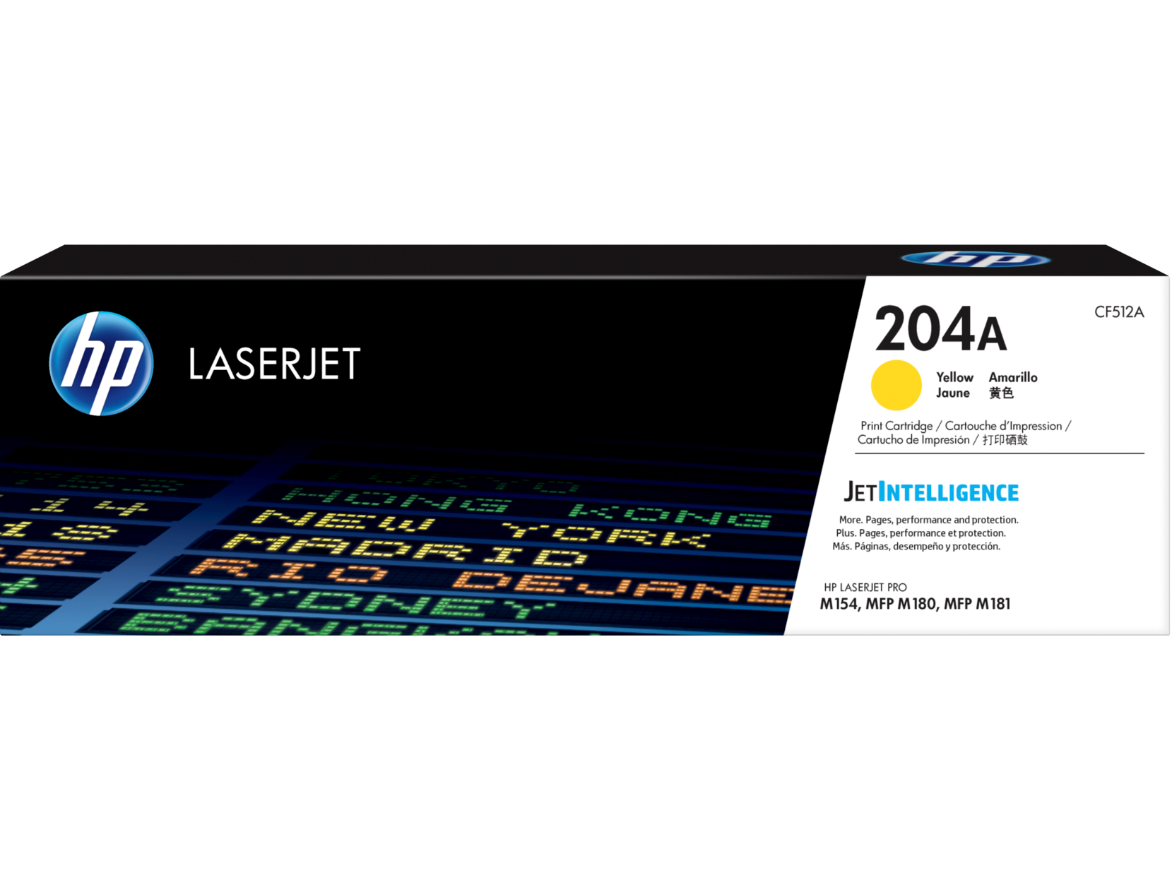 HP 204A Yellow Toner Cartridge