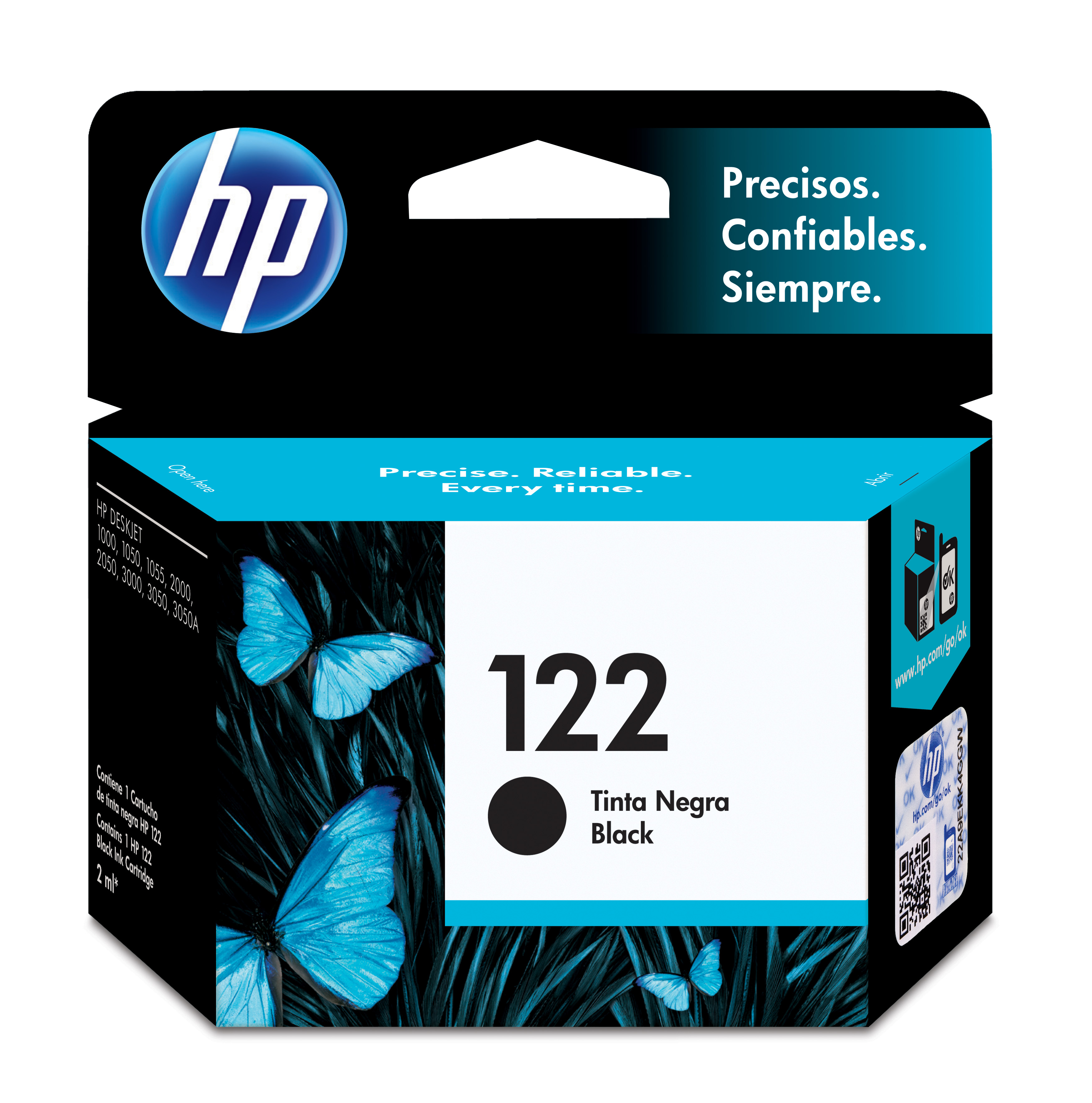 HP 122 Black Inkjet Cartridge