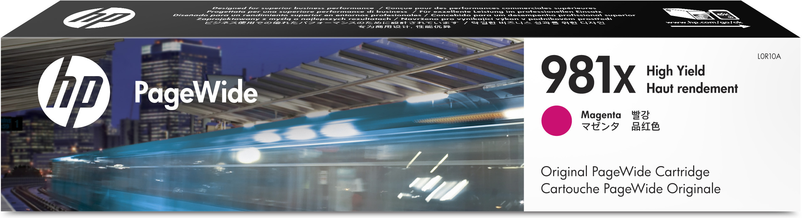 HP 981X Magenta PageWide Crtdge