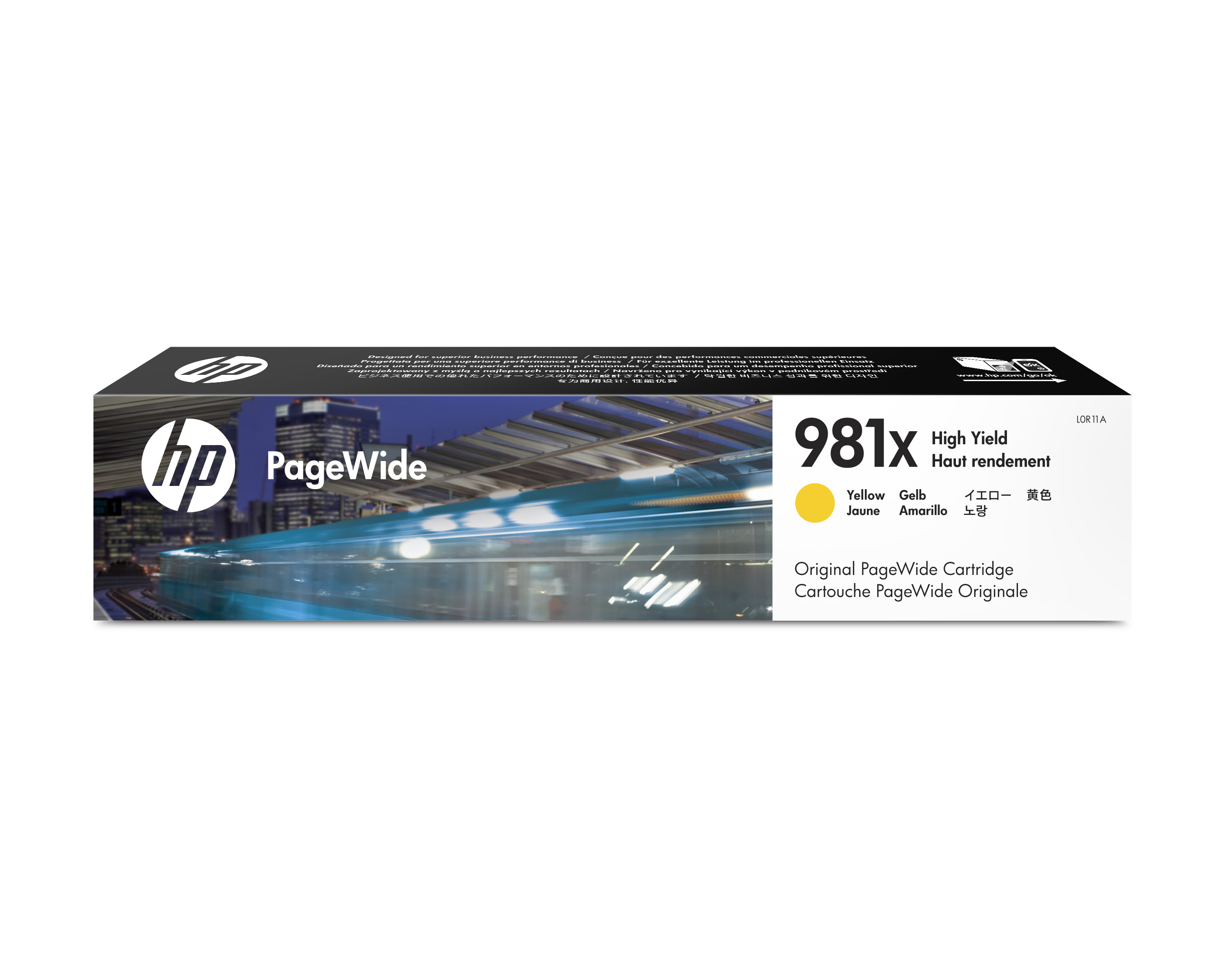 HP 981X Yellow PageWide Crtdge