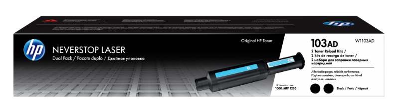 HP Dual Pack Black Toner Reload Kit