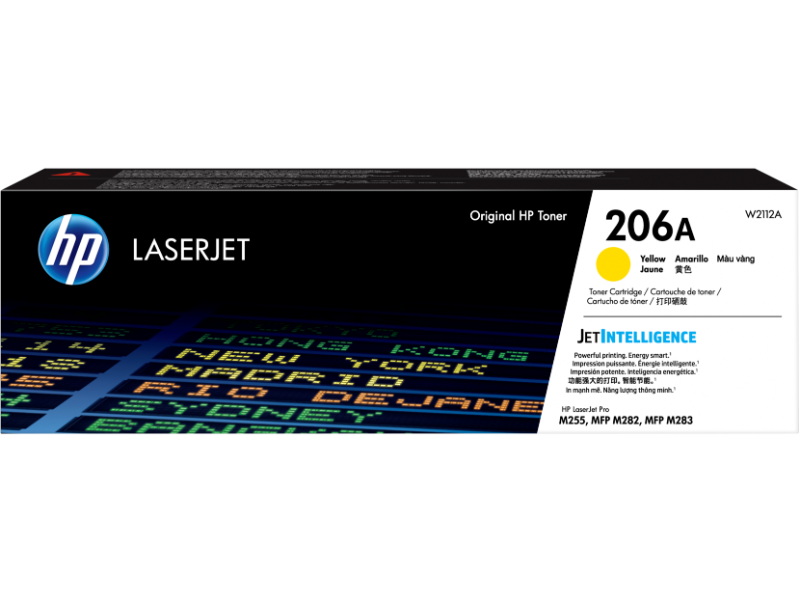 HP 206A Yellow LaserJet Toner Cartridge