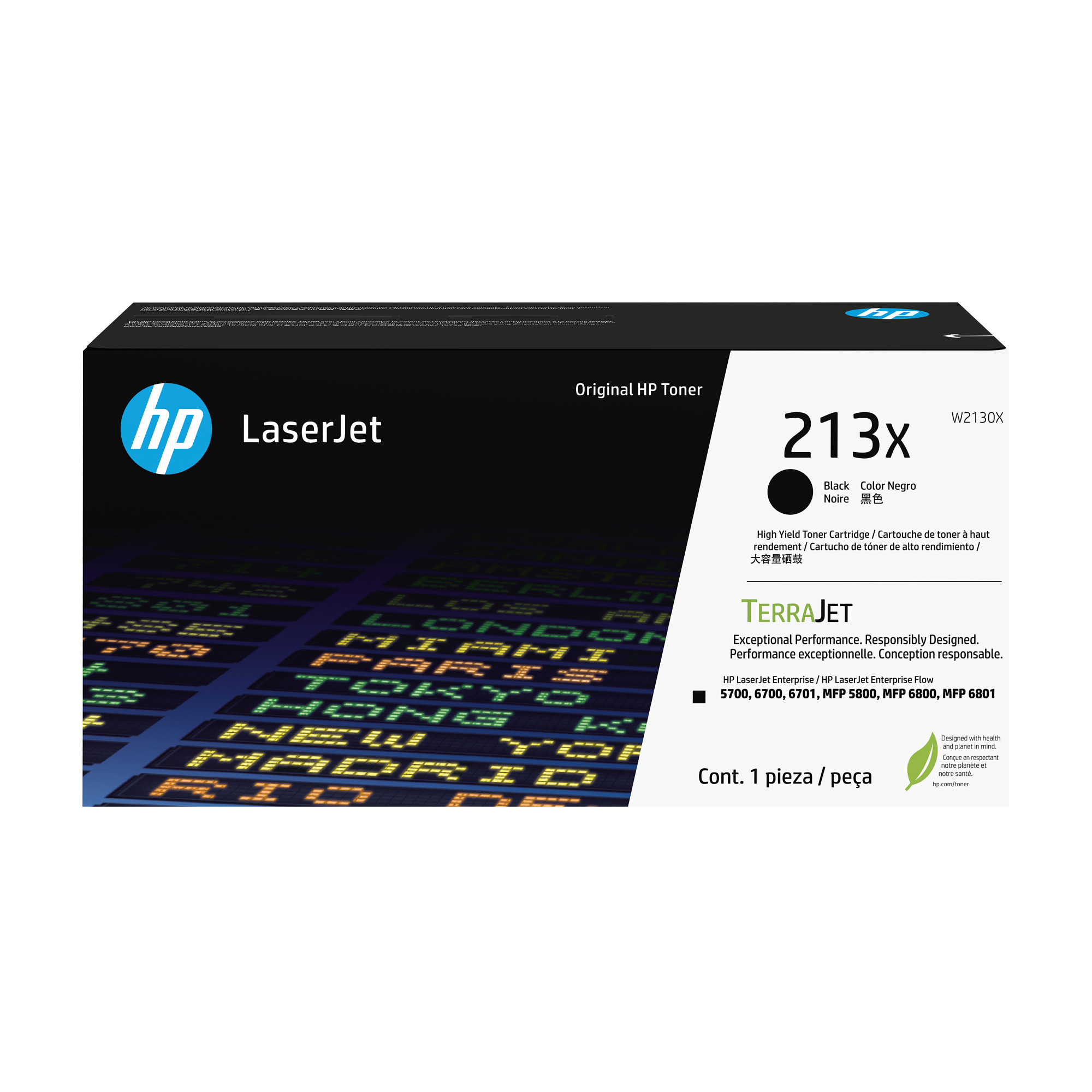 HP 213X Black Toner Cartridge