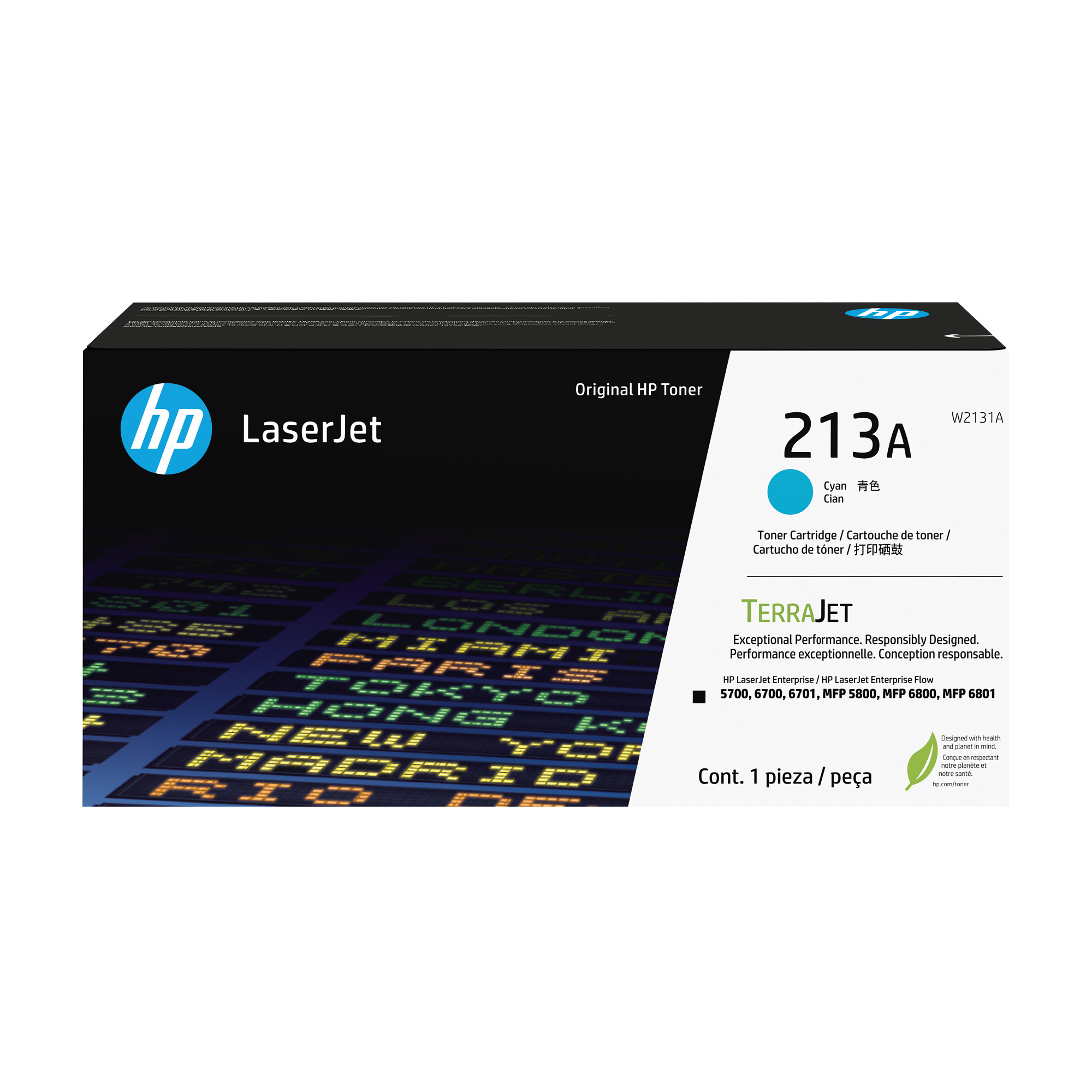 HP 213A Cyan Toner Cartridge