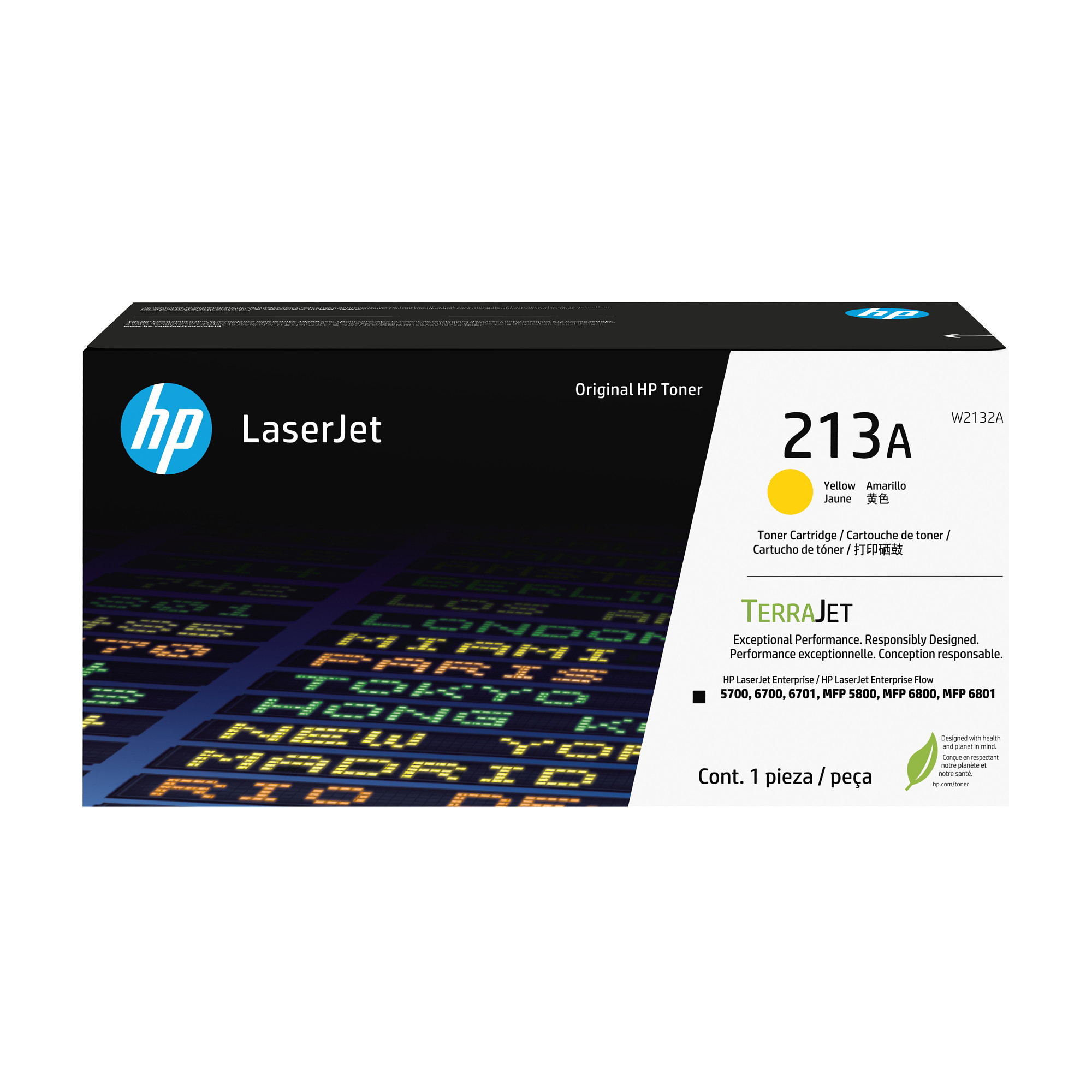HP 213A Yellow Toner Cartridge