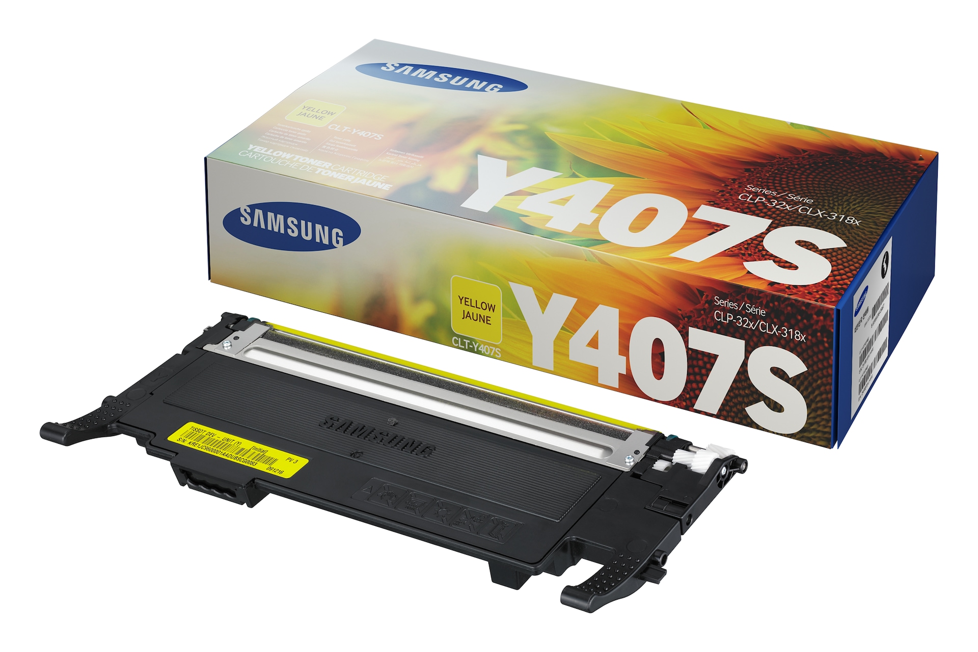 CLT-Y407S/XAA Samsung Toner CLP-325/CLP-3185 SU478A